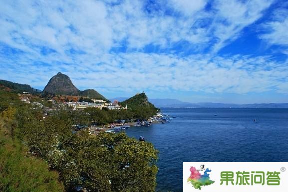 撫仙湖祿充風景區(qū)全景地圖