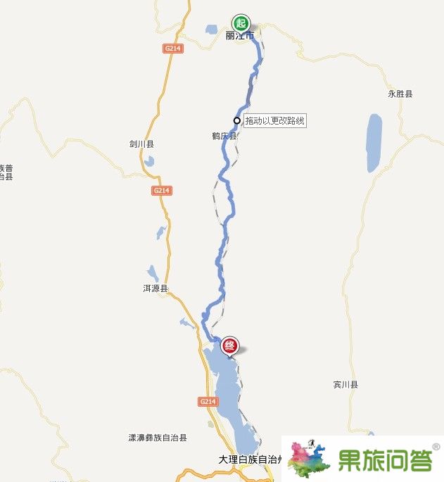麗江到雙廊多少公里?從麗江到雙廊多長時間?