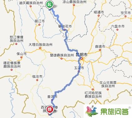 從瀘沽湖到西雙版納怎么坐車？有多少公里？瀘沽湖到西雙版納火車有沒(méi)有？